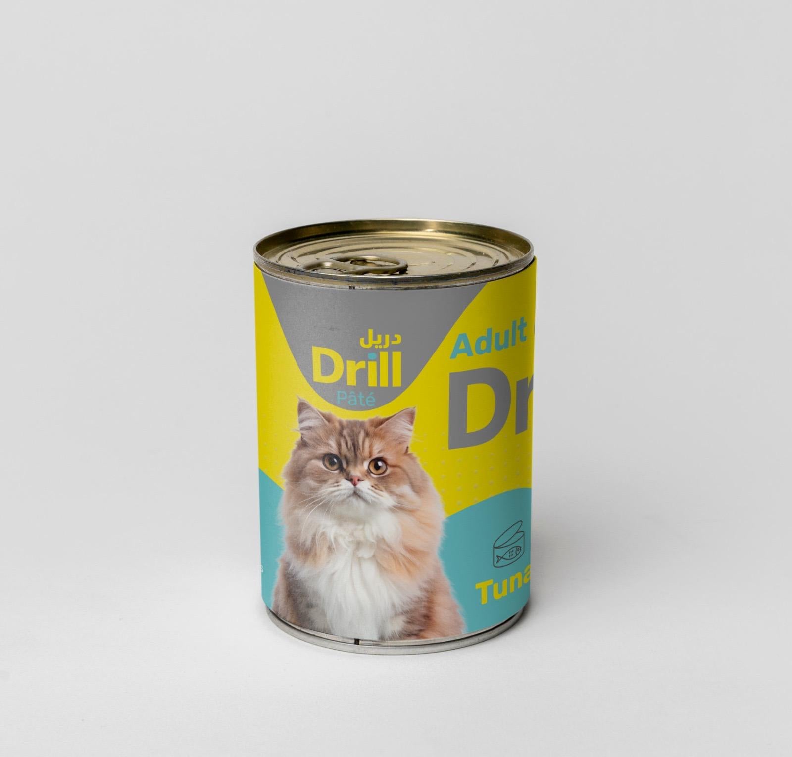 Drill Adult Cat Pâté – Tuna Wet Cat Food 400g