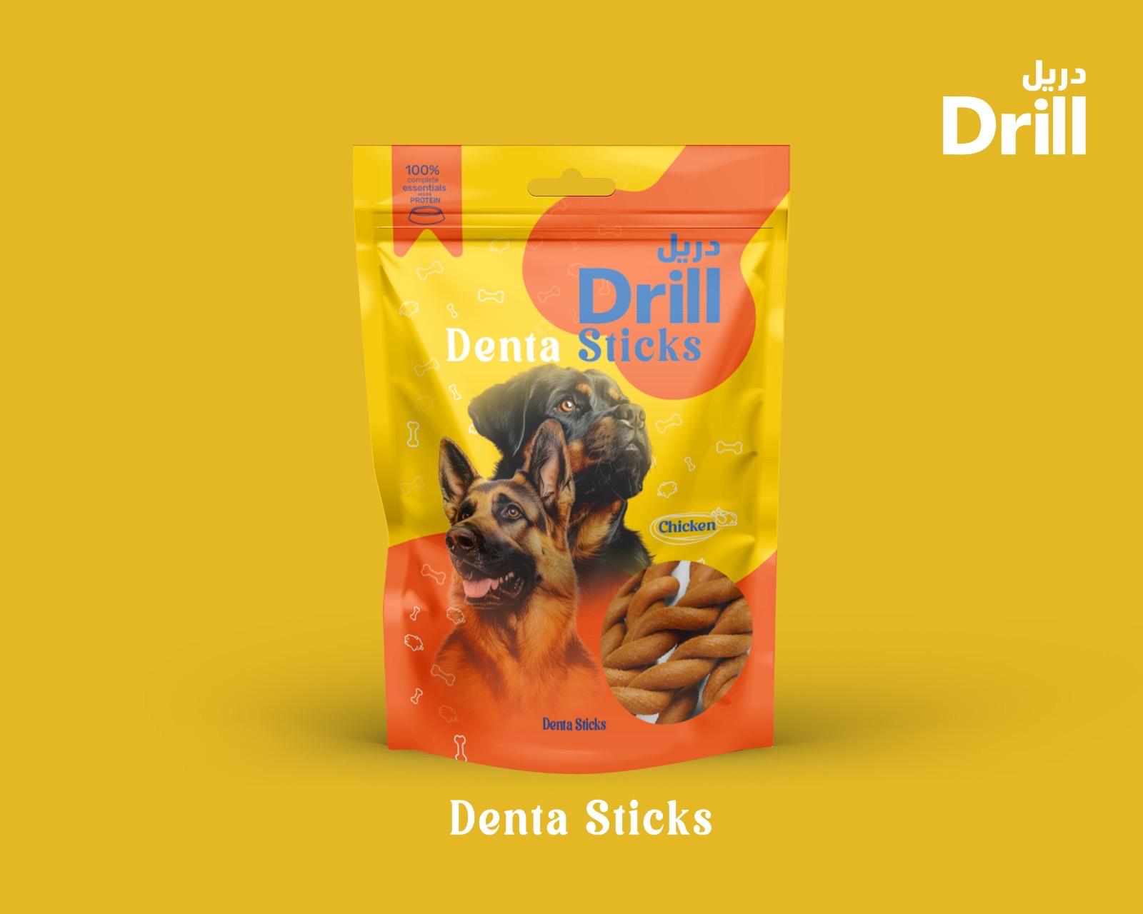 Drill Denta Sticks – Chicken Dental Dog Treats